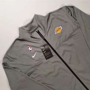 Nike Womens NBA LA Los Angeles Lakers Dri-Fit Full Zip Jacket